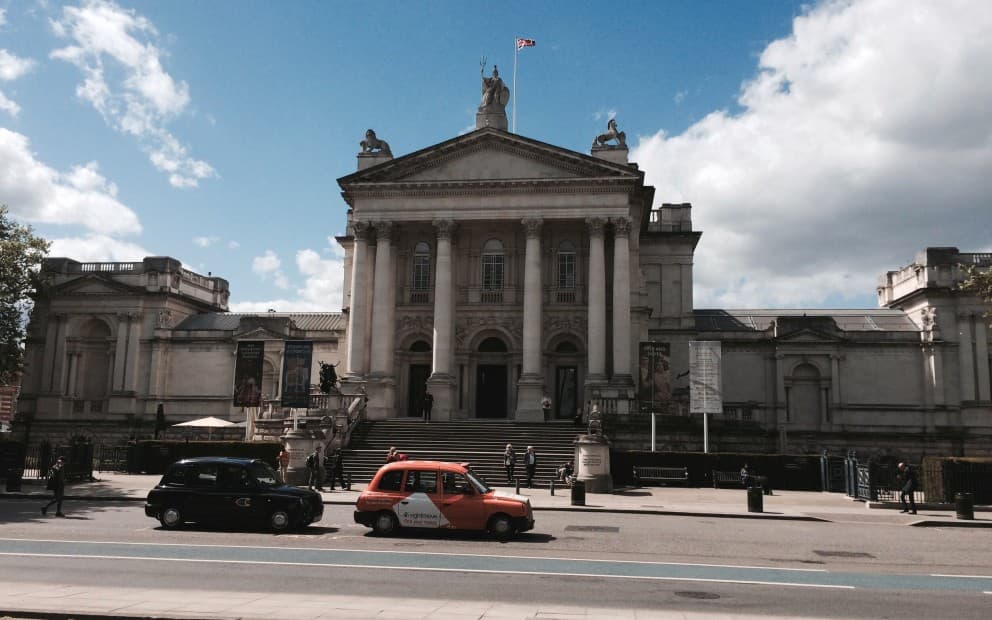 Front of Tate Britain
